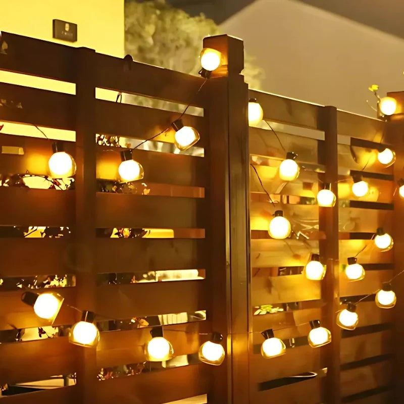 Twiluma Solar-Lichterkette mit warmem Licht und Fernbedienung