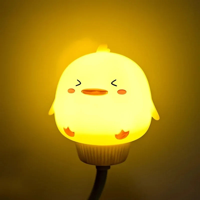 Cutely™ Nachtlicht in Tierform mit warmem Licht