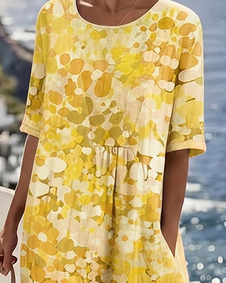 Coco | Loose Printed Dress