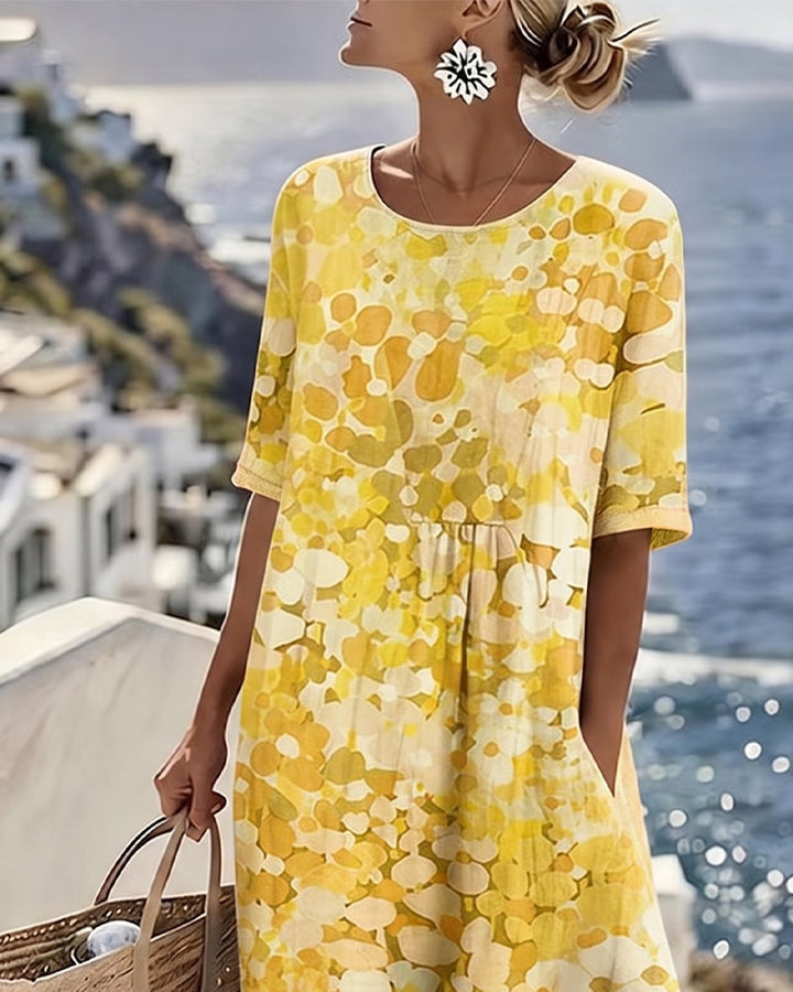 Coco | Loose Printed Dress