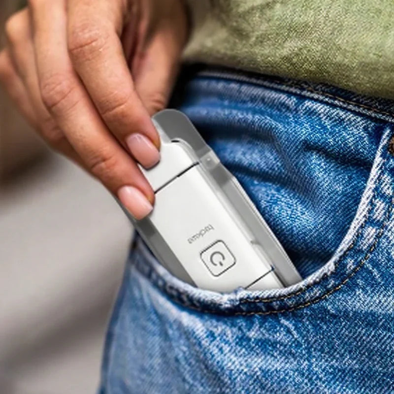 Kompaktes Buchleselicht mit verstellbarem Lichtwinkel und USB-Ladung