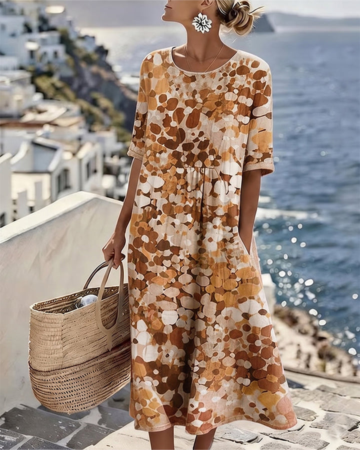 Coco | Loose Printed Dress