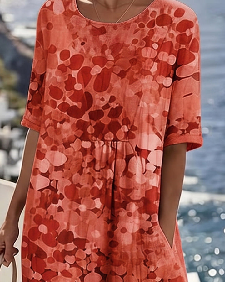 Coco | Loose Printed Dress