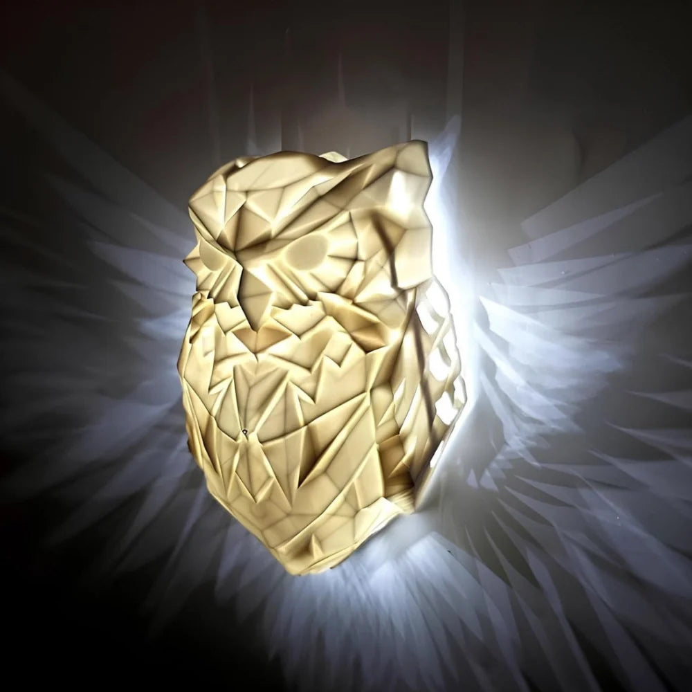 Luminous Wings™ Wandleuchte mit Flügel-Lichtprojektion