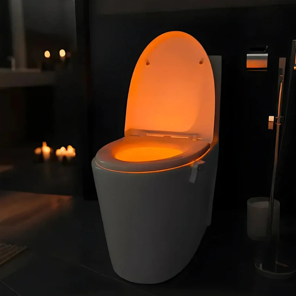 Toilettenlicht mit Bewegungssensor und Farbwechsel
