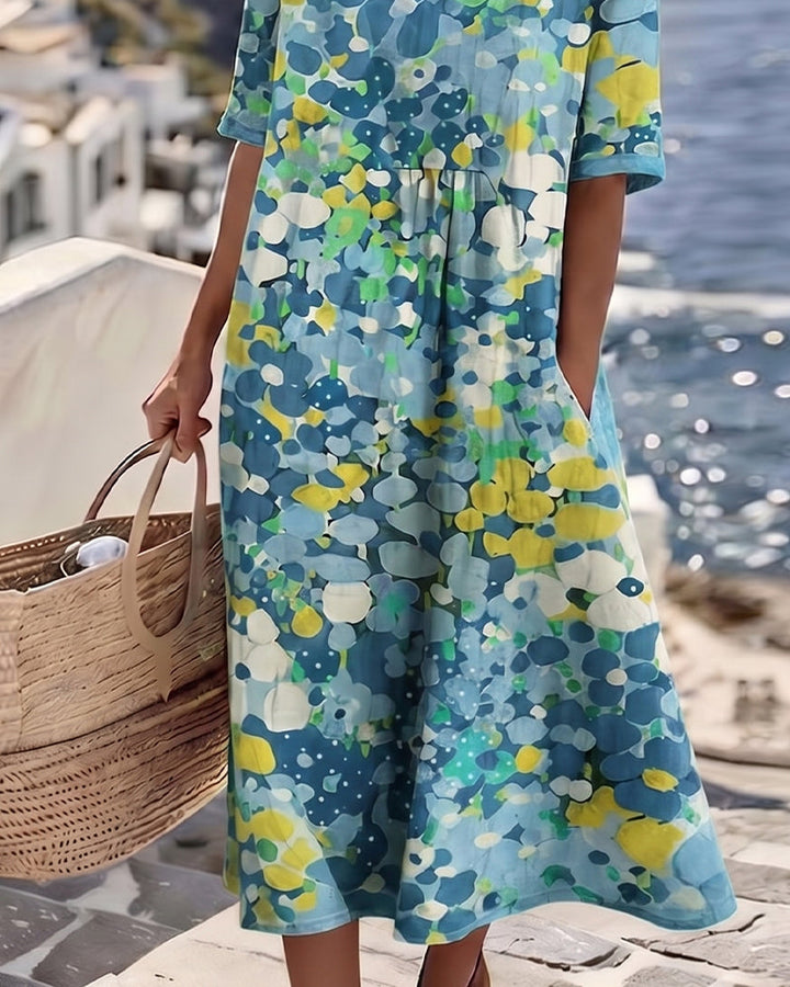 Coco | Loose Printed Dress