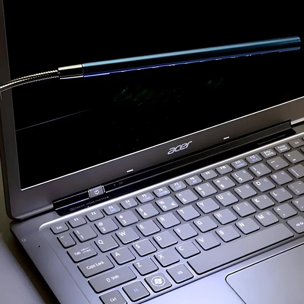 Flexibles USB LED Tastaturlicht mit verstellbarem Metallarm
