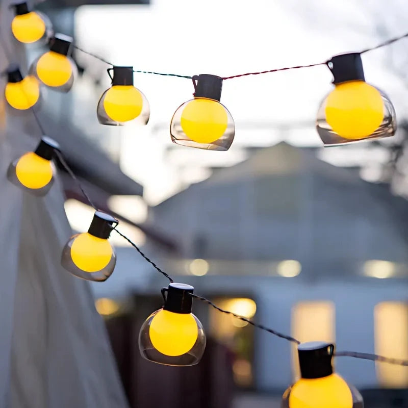 Twiluma Solar-Lichterkette mit warmem Licht und Fernbedienung