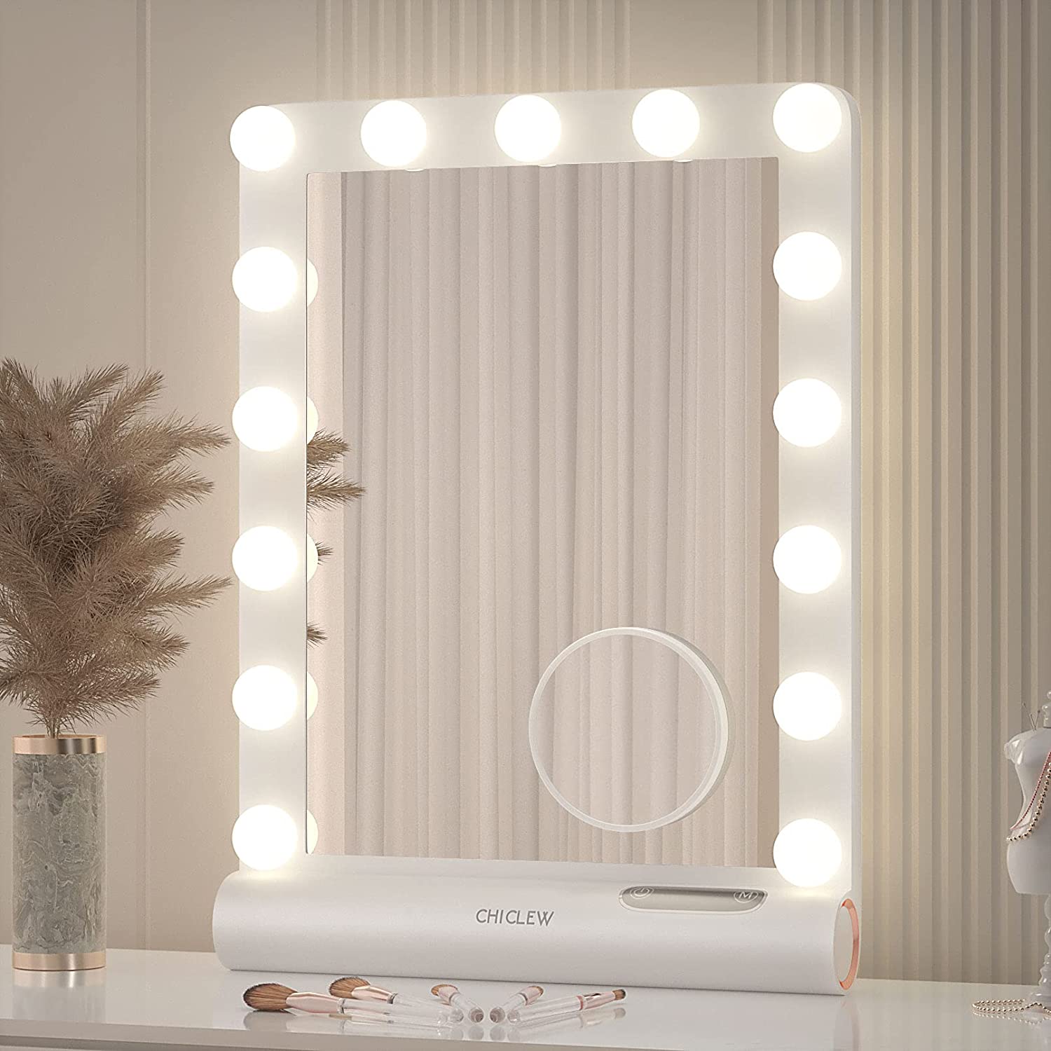 Make-up Spiegelbeleuchtung mit dimmbaren LED-Lichtern