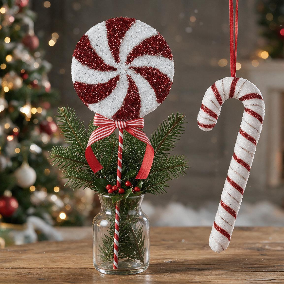 Candy Duo - Sparset mit Lollipop und Zuckerstange