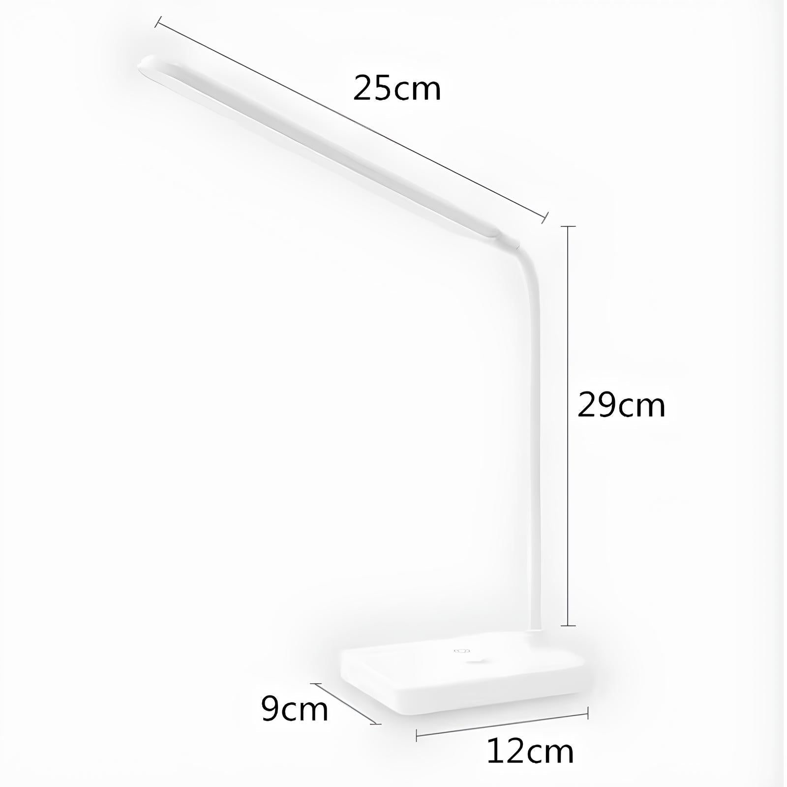FlexiLight Schreibtischlampe mit flexiblem Arm und Lichtfarben