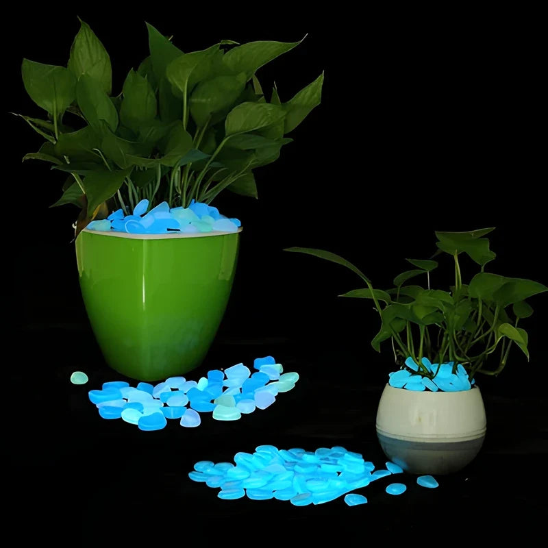 GlowPebbles™ Leuchtsteine für Garten, Aquarium und Dekoration