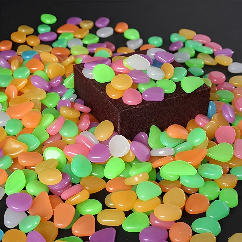 GlowPebbles™ Leuchtsteine für Garten, Aquarium und Dekoration
