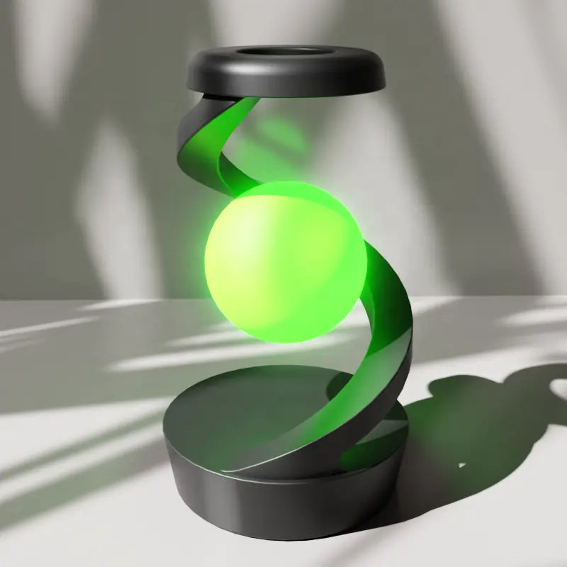 SwirlSphere™ Tischlampe mit Gestensteuerung und kabellosem Ladegerät