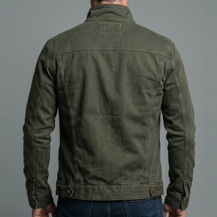 Cazel | Vintage cotton jacket with zip closure