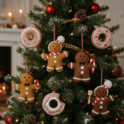 Weihnachtsbäckerei Anhänger 7-tlg. - Sparset