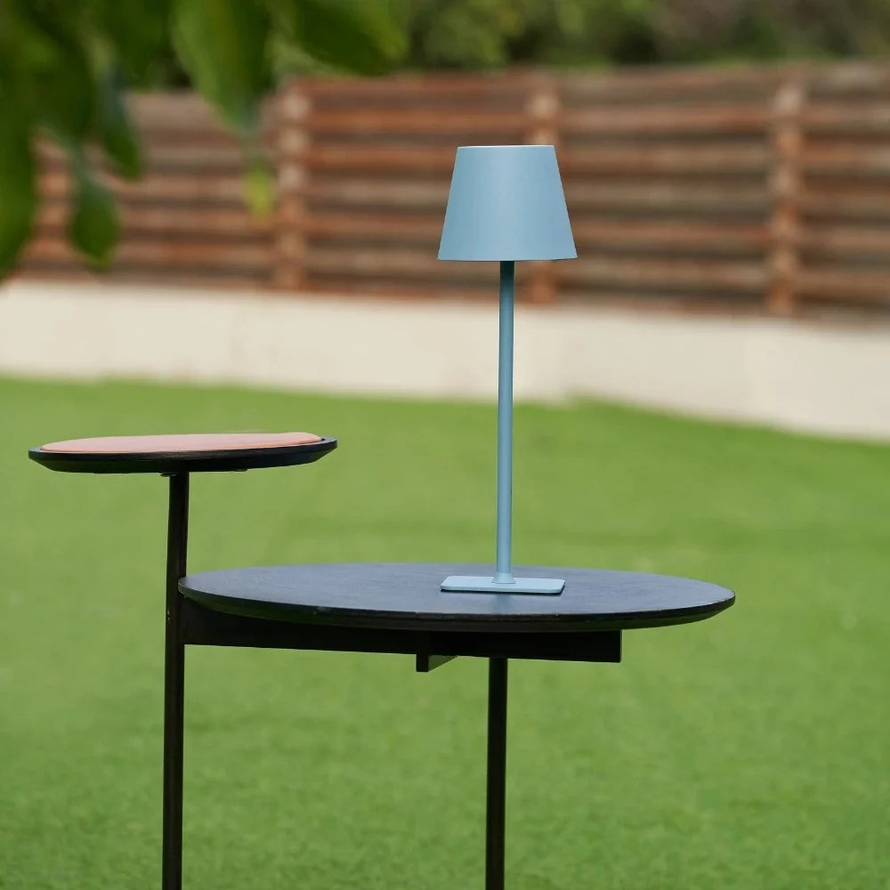 Große dimmbare Tischlampe mit Akku und Touch-Steuerung