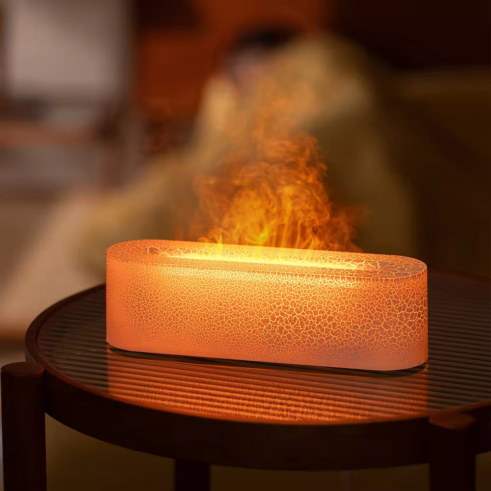 HumidiFire™ Farbwechselnder Luftbefeuchter mit Kamin-Effekt