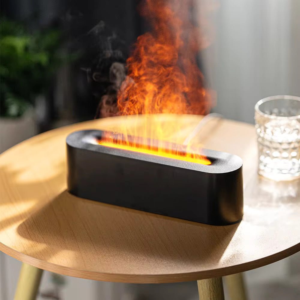 HumidiFire™ Farbwechselnder Luftbefeuchter mit Kamin-Effekt