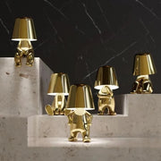 RayDudes™ Tischlampe mit dimmbarem Akku, Gold oder Silber
