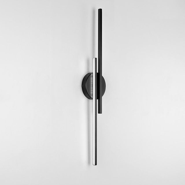 Moderne Harmonische Wandleuchte mit LED-Lichtstreifen