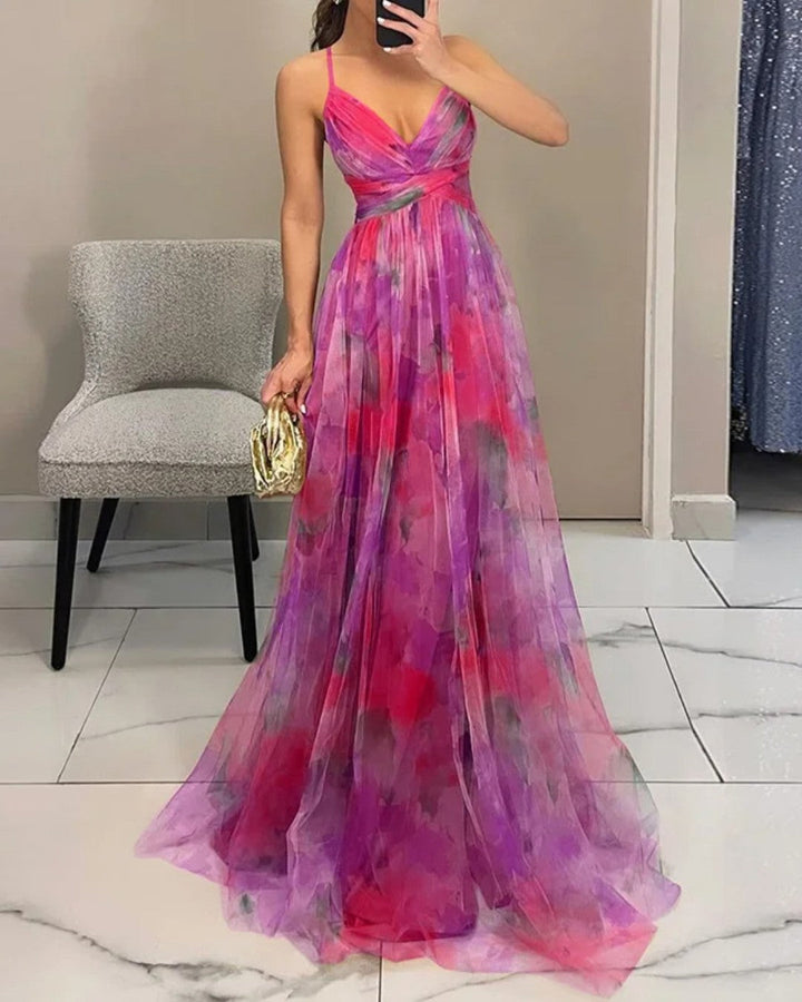 Giselle - Magical maxi dress with floral print