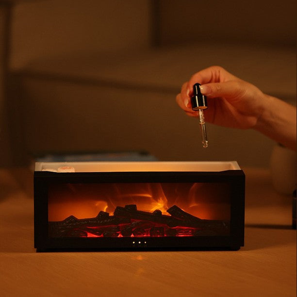 HearthGlow™ Luftbefeuchter mit Flammenoptik und Farbwechsel