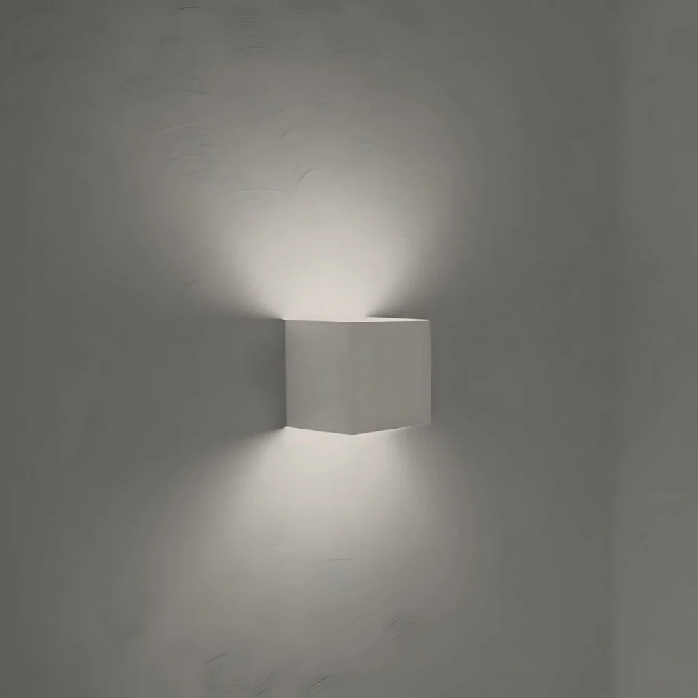 Verstellbare Wandleuchte mit zwei Lichtpaneelen