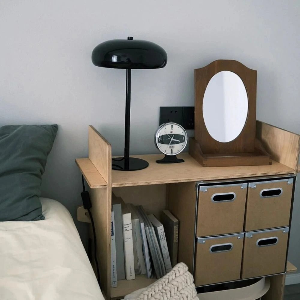 Retro Tischlampe mit Touch-Steuerung und Akku