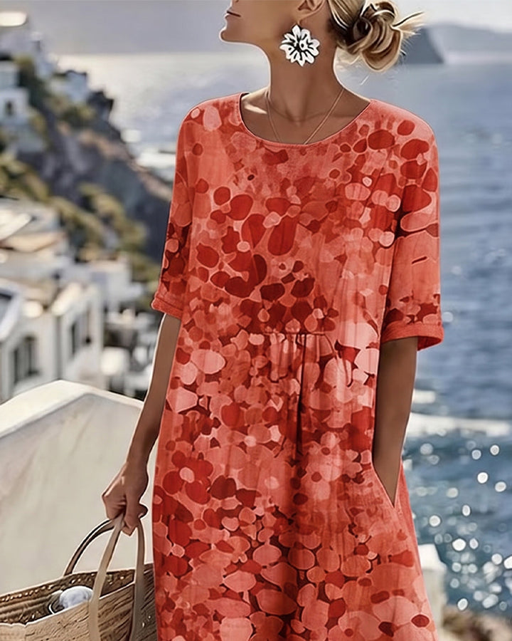 Coco | Loose Printed Dress