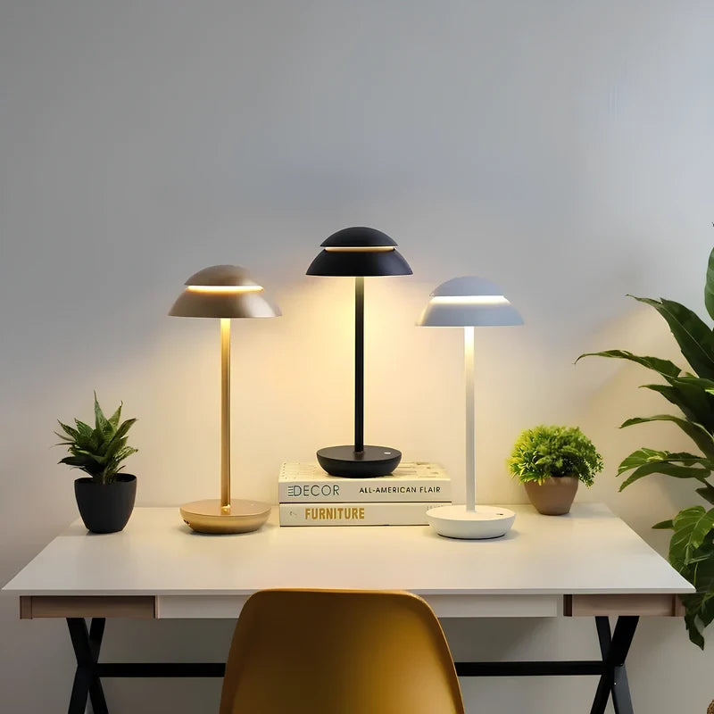 Luminous Prestige kabellose Tischlampe mit Dimmfunktion