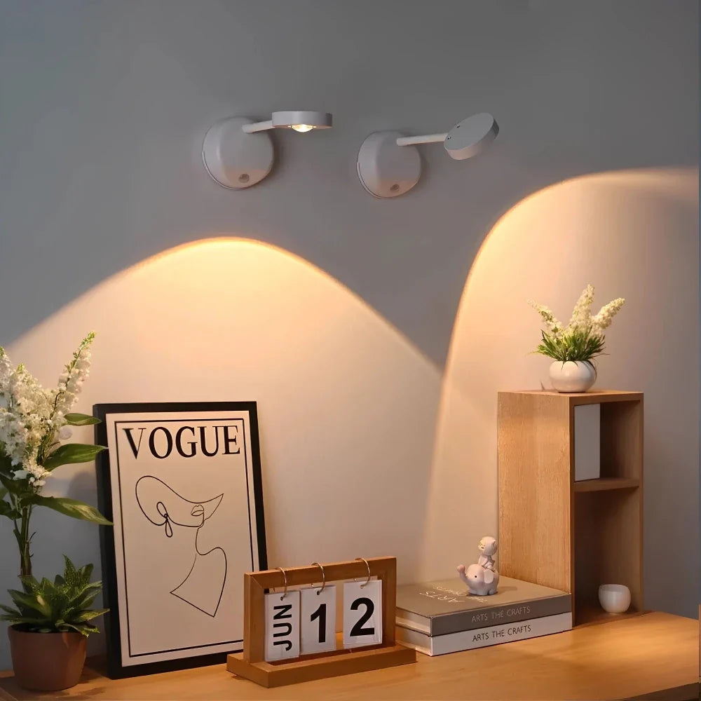 EasyStick™ Bewegungsstrahler mit 360° Drehung und Farbtemperaturwahl
