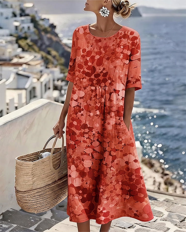 Coco | Loose Printed Dress