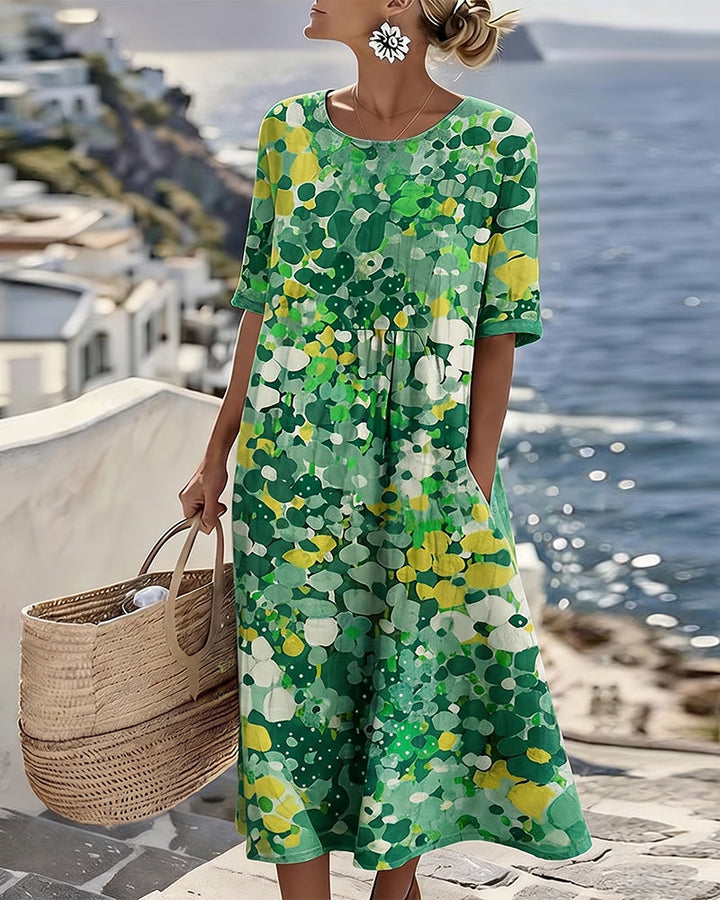 Coco | Loose Printed Dress