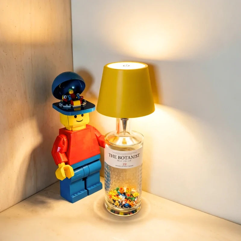 BottleGlow™ Flaschenlampe mit einstellbarer Helligkeit und Farbtemperatur