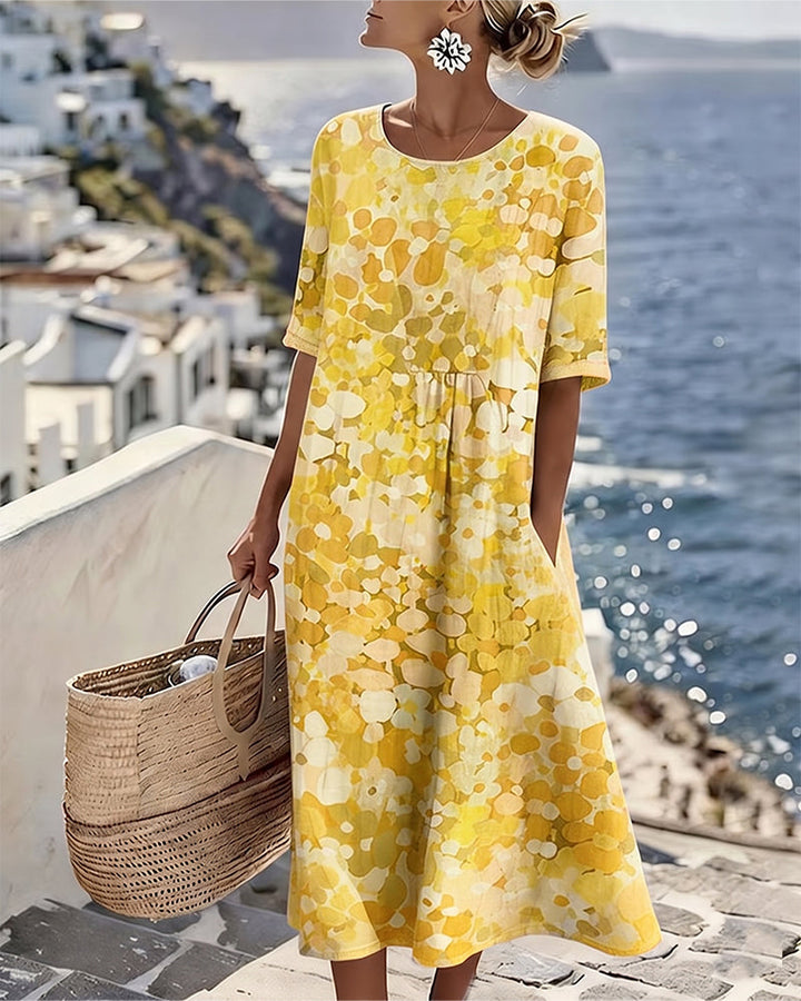 Coco | Loose Printed Dress