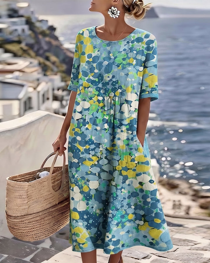 Coco | Loose Printed Dress