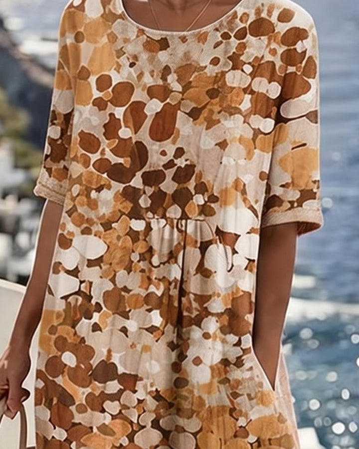 Coco | Loose Printed Dress