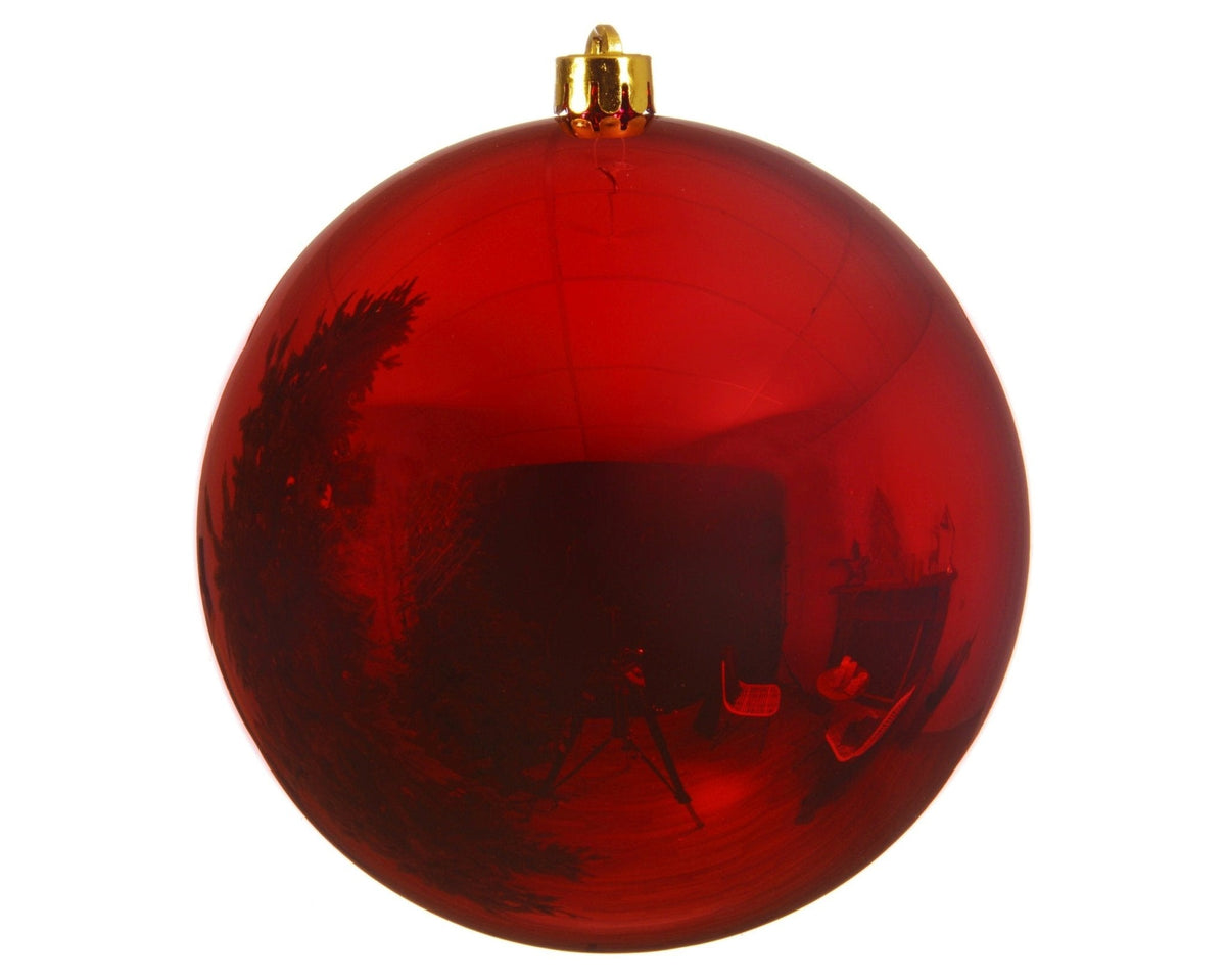 Christbaumkugel Glanz Rot (Ø 25 cm)