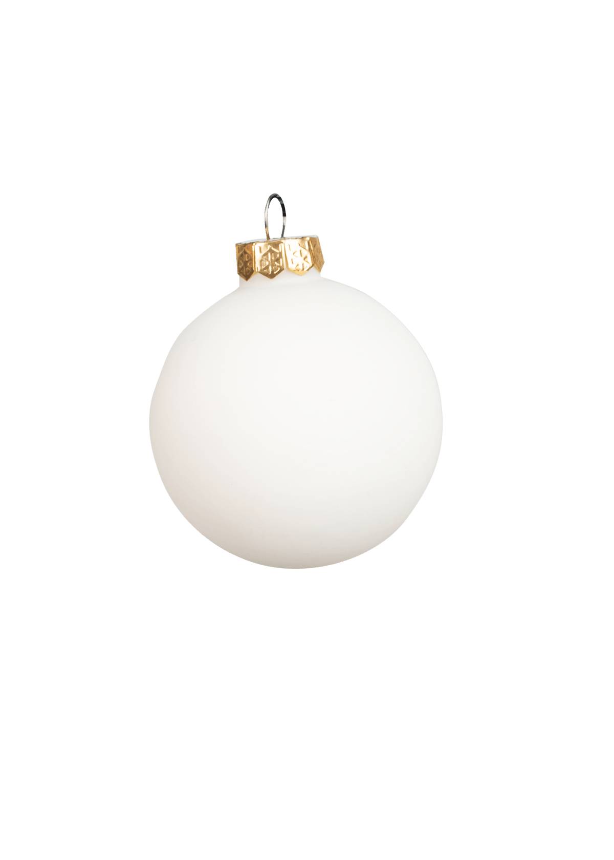 Christbaumkugel-Mix Wollweiss 20-tlg. (Ø 6 cm)