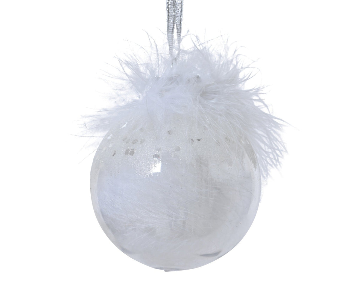 Christbaumkugeln „Wintermärchen“ 12-tlg. (Ø 8 cm)