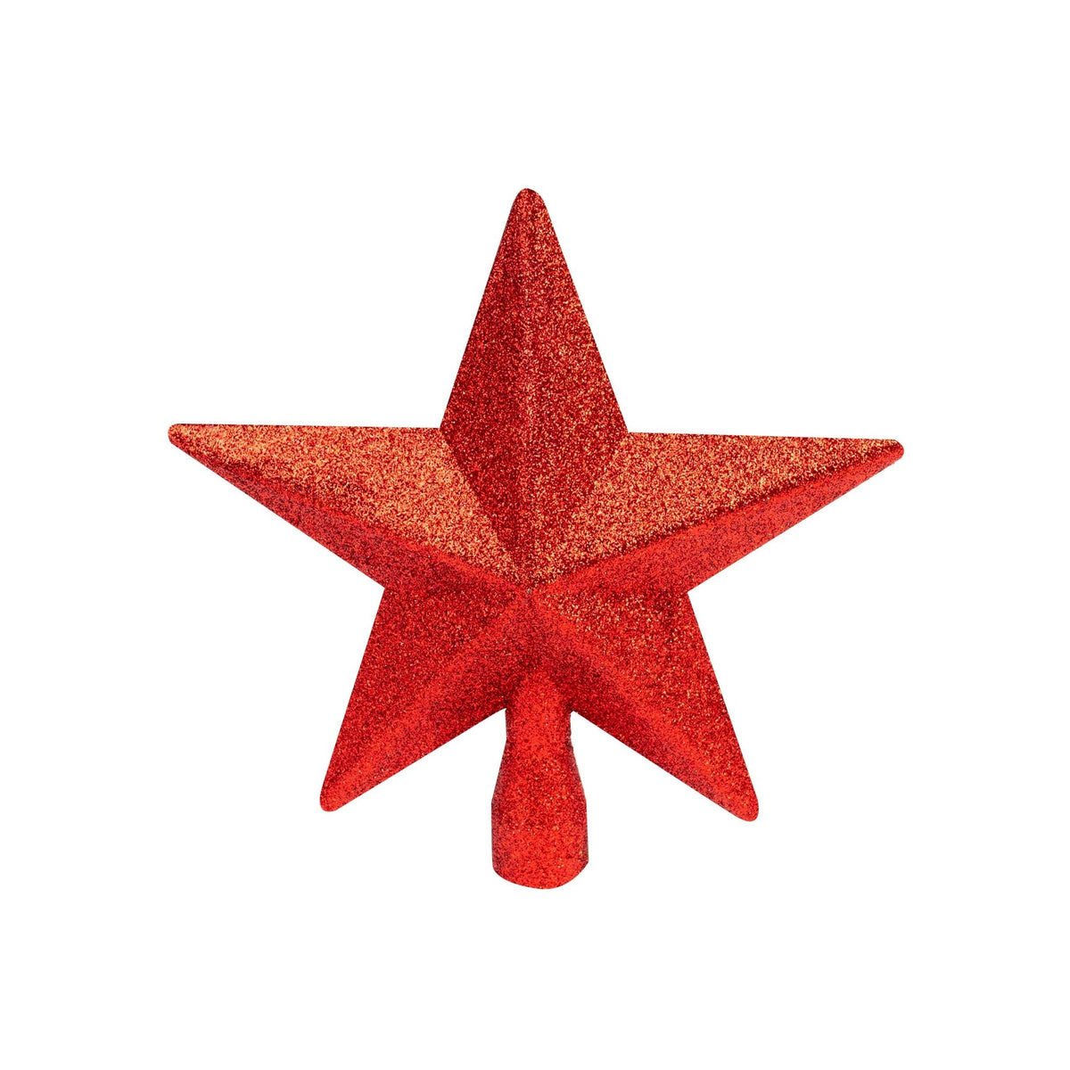 Christbaumspitze Rot 19 cm