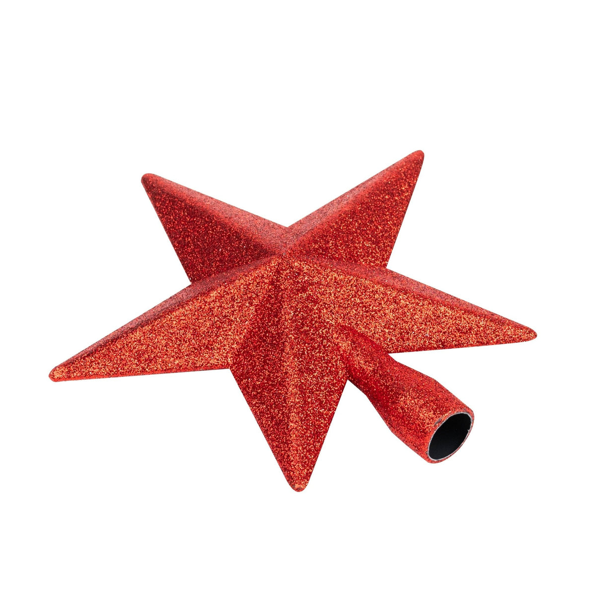 Christbaumspitze Rot 19 cm