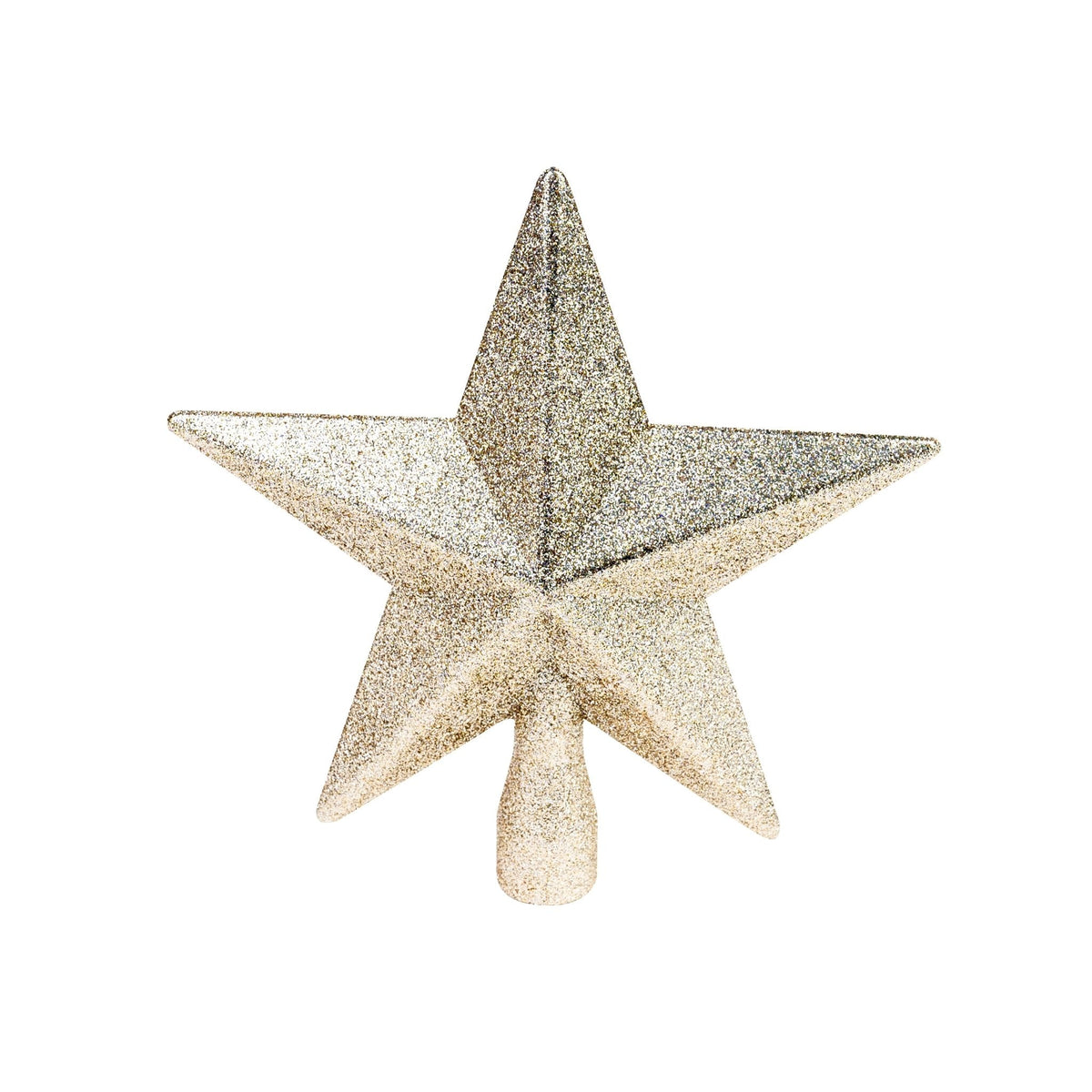 Christbaumspitze Silber 20 cm