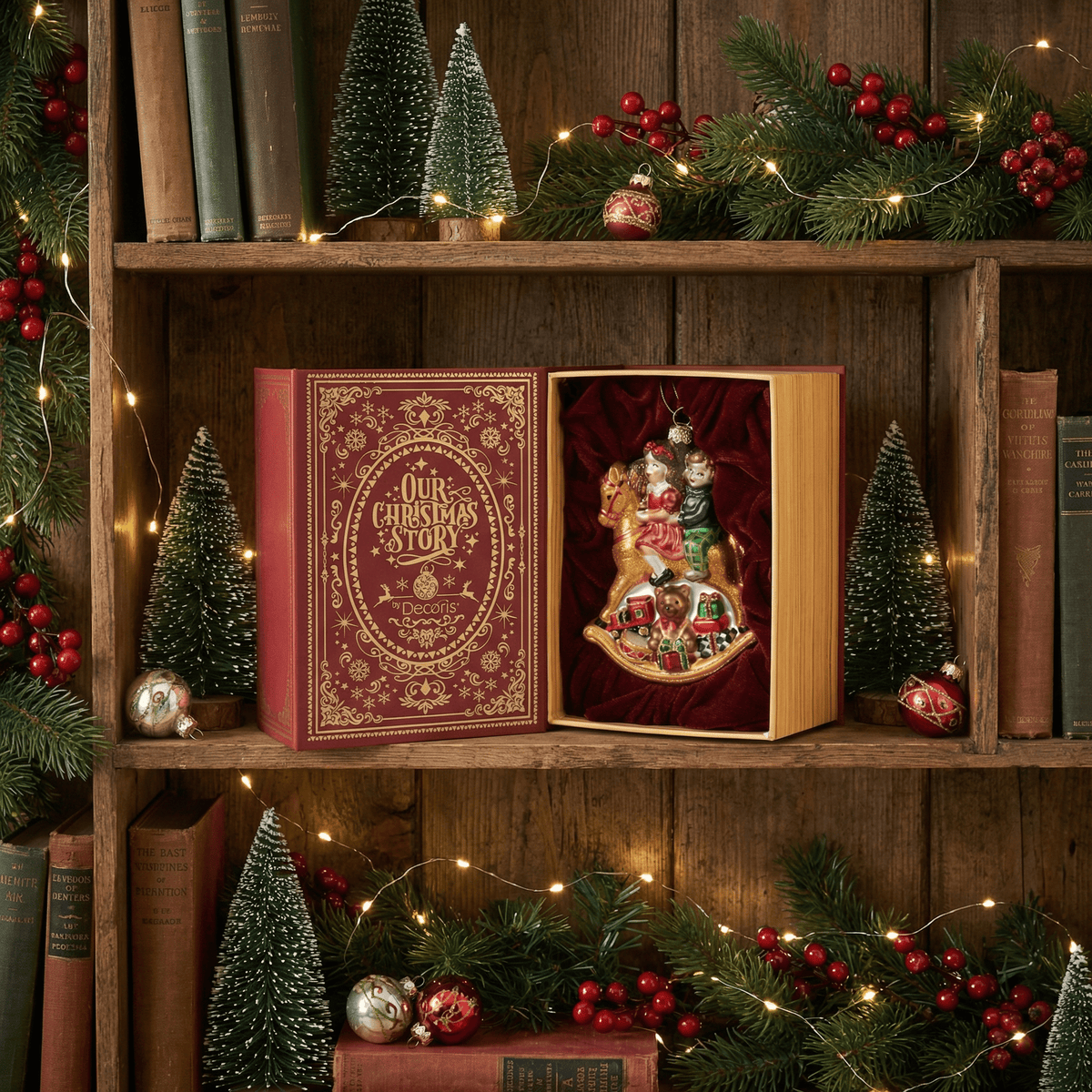 Geschenkbox „Christmas Memories“ 2-tlg. (13 x 6 x 4 cm)