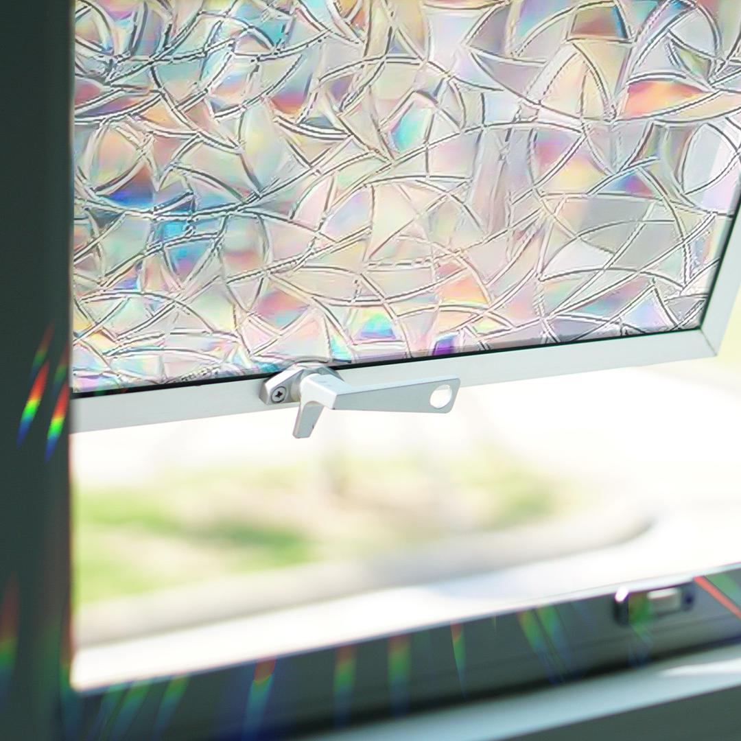 Sonnenfänger Fensteraufkleber für bunte Lichtreflexe