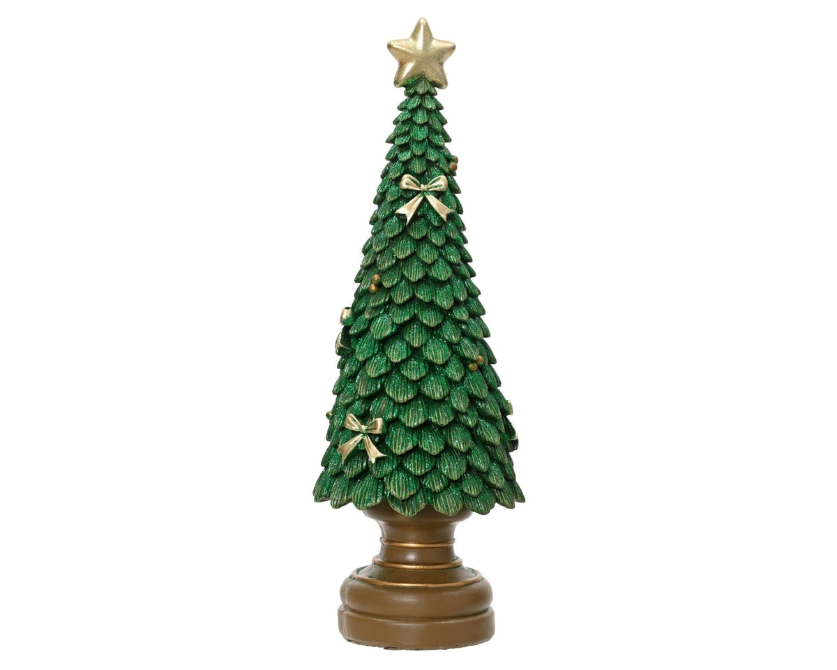 Deko-Weihnachtsbaum Grün groß (36 x 12 x 12 cm)