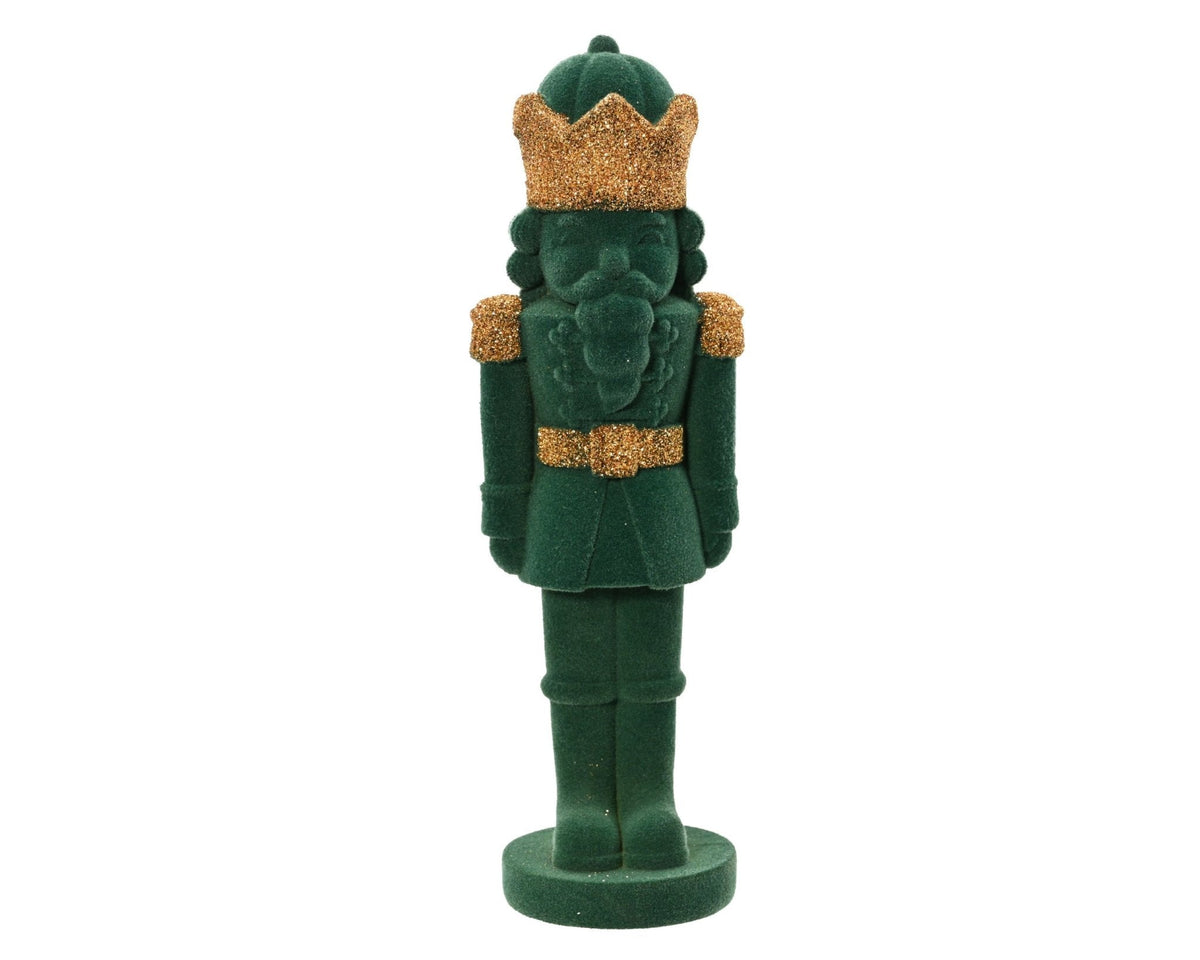 Dekofigur Nussknacker Grün klein (26 x 8 x 7 cm)