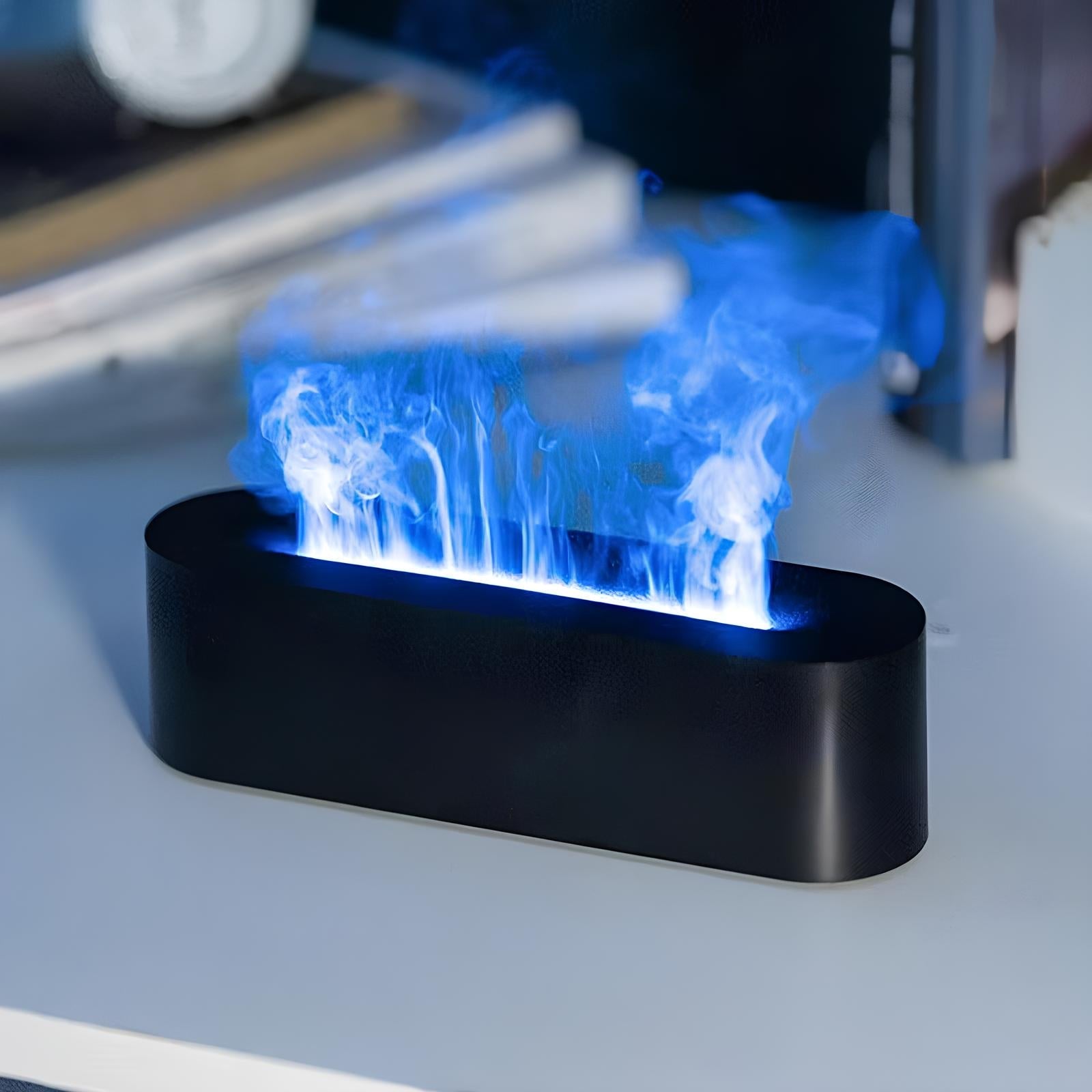 HumidiFire™ Farbwechselnder Luftbefeuchter mit Kamin-Effekt