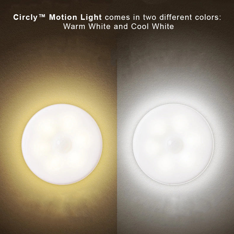 Circly™ Bewegungsmelder-Licht für Innen mit Klebepad und Magnet
